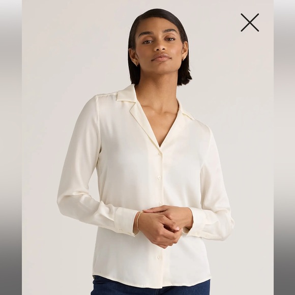 Quince Tops - Quince silk shirt